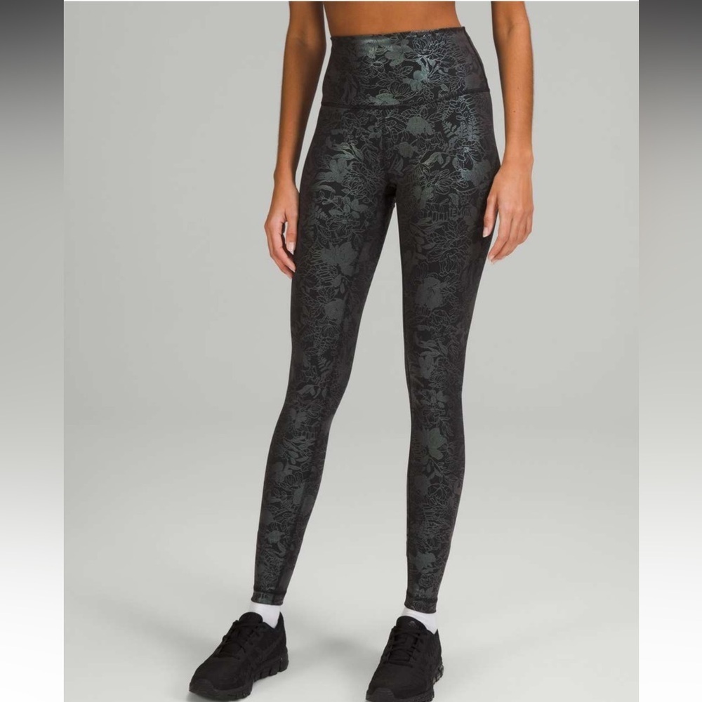Lululemon Wunder Train High-Rise Tight 28" *Foil